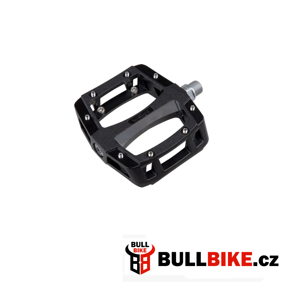 Pedál BMX WELLGO 52 dural ložiskový s vyměnitelnými hroty