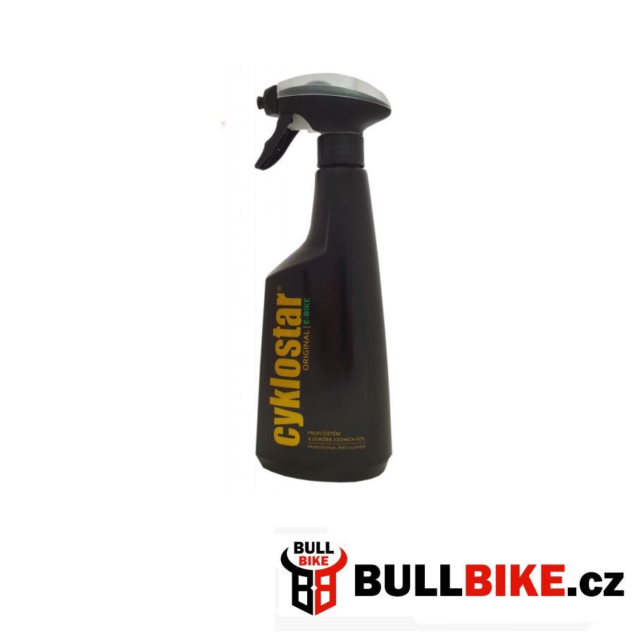 ČISTIČ CYKLOSTAR ORIGINÁL E-BIKE 0.5L ROZPRAŠOVAČ