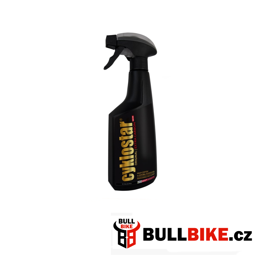 ČISTIČ KOL CYKLOSTAR ORIGINÁL EXTRA CARBON 0.5L ROZPRAŠOVAČ
