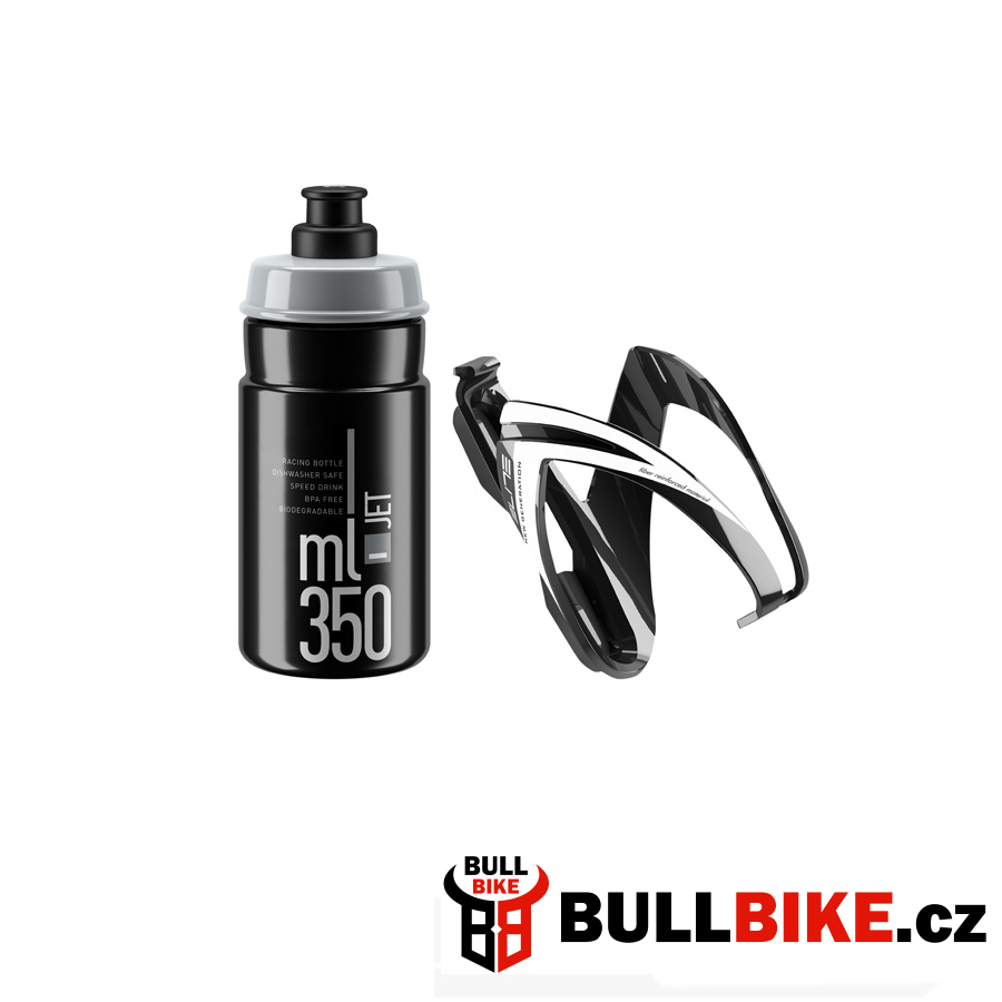 Láhev dětská 0,35l + košík ELITE Kit Ceo Jet dětský