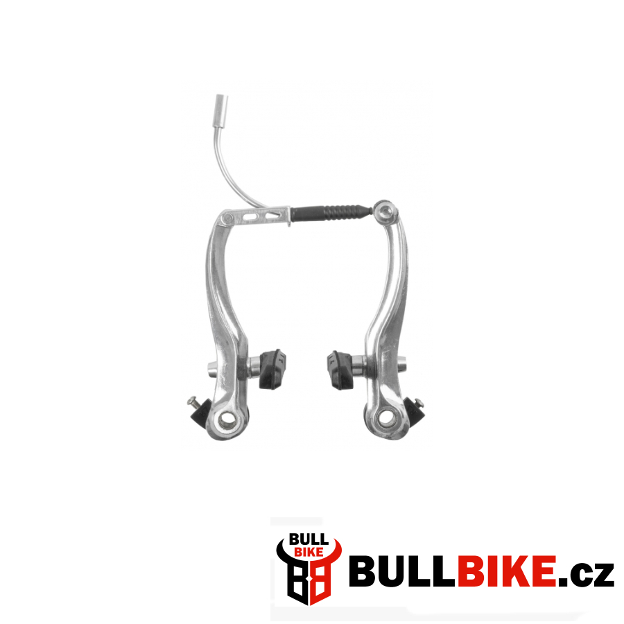 BRZDY MTB V-BR AL PROMAX P+Z STŘÍBRNÉ 110MM DLOUHÁ PRUŽINA