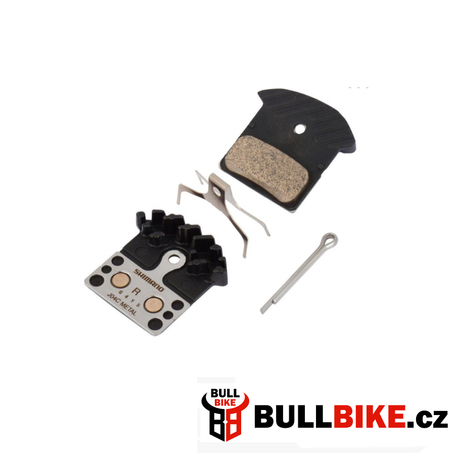 BRZDOVÉ DESTIČKY SHIMANO XT, XTR, SLX J04C KOVOVÉ