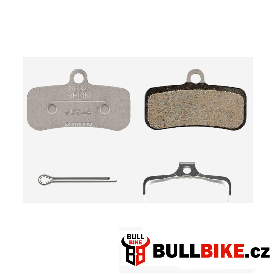 Shimano brzdové destičky D03S polymerové