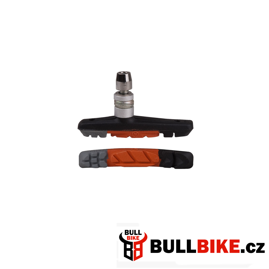 Brzdové špalíky PRO-T Plus V-brake třísměsová EVO 65V