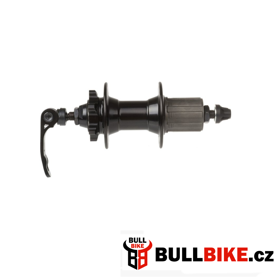 Novatec Al zadní náboj 32 děr černý průmyslová ložiska