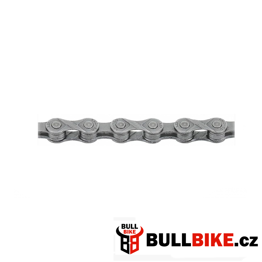 Řetěz KMC X9.73 šedý 116čl. servisní balení