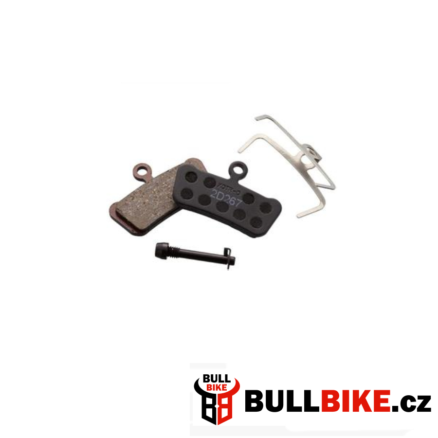 Brzdvé destičky SRAM organika/ocel - Guide + Trail 
