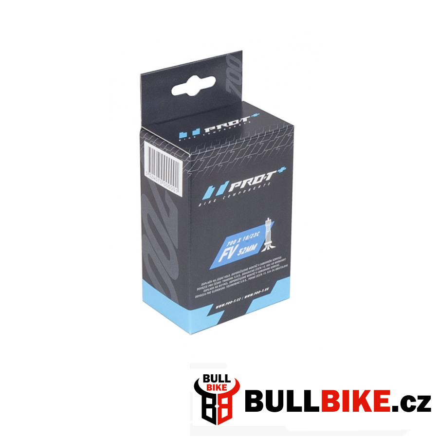 Duše PRO-T Plus 700x18-25C (18/25-622/630) FV 52mm v krabičce