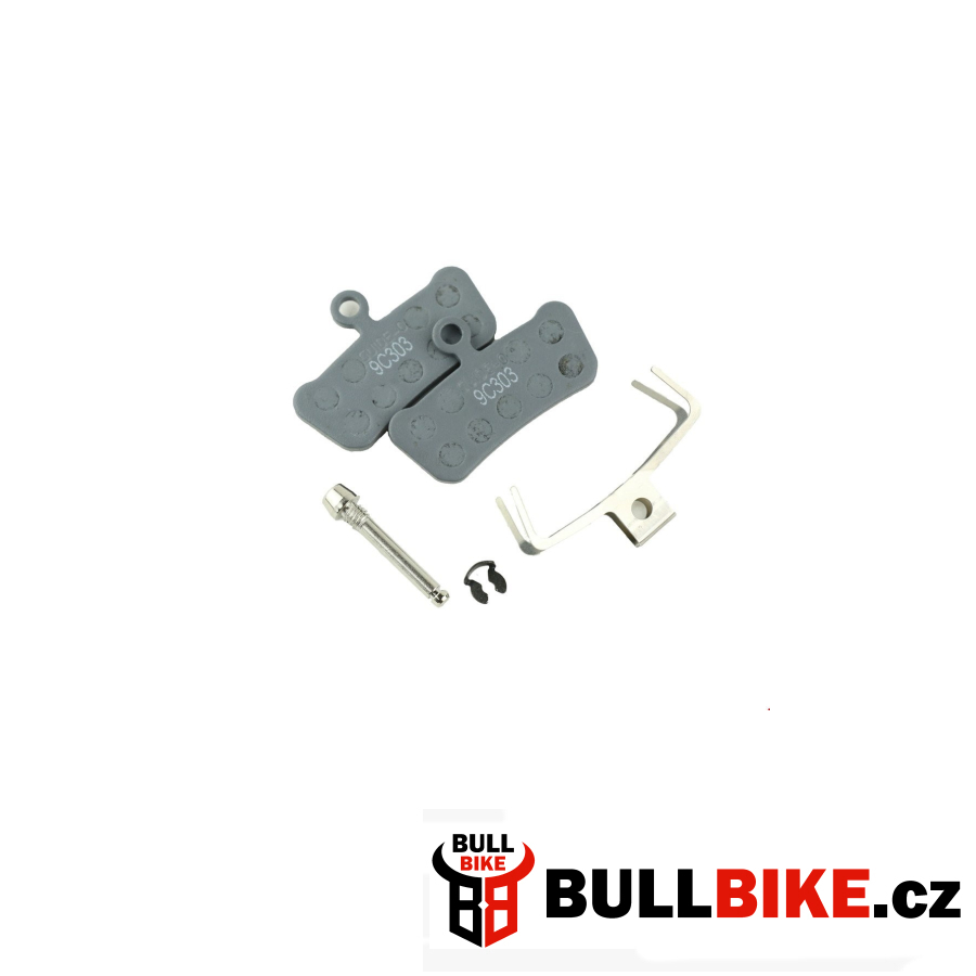 Brzdové destičky SRAM organika/ocel (Powerful) - Trail/GUIDE/G2