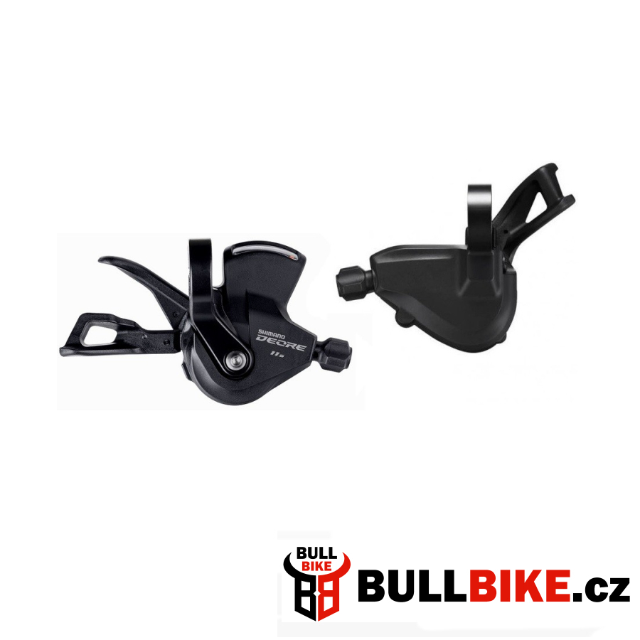 Levá řadící páčka Shimano Deore SL-M5100, objímka, 2s