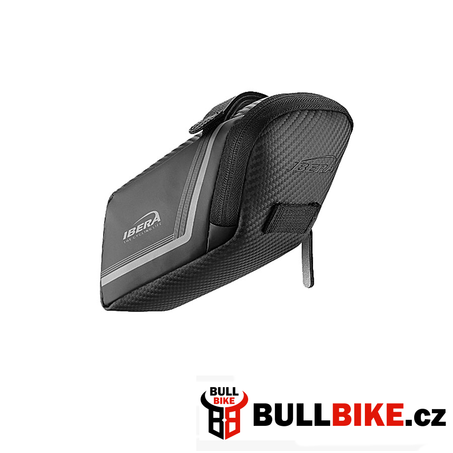 Brašna pod sedlo IBERA IB-SB16 velikost M šedá