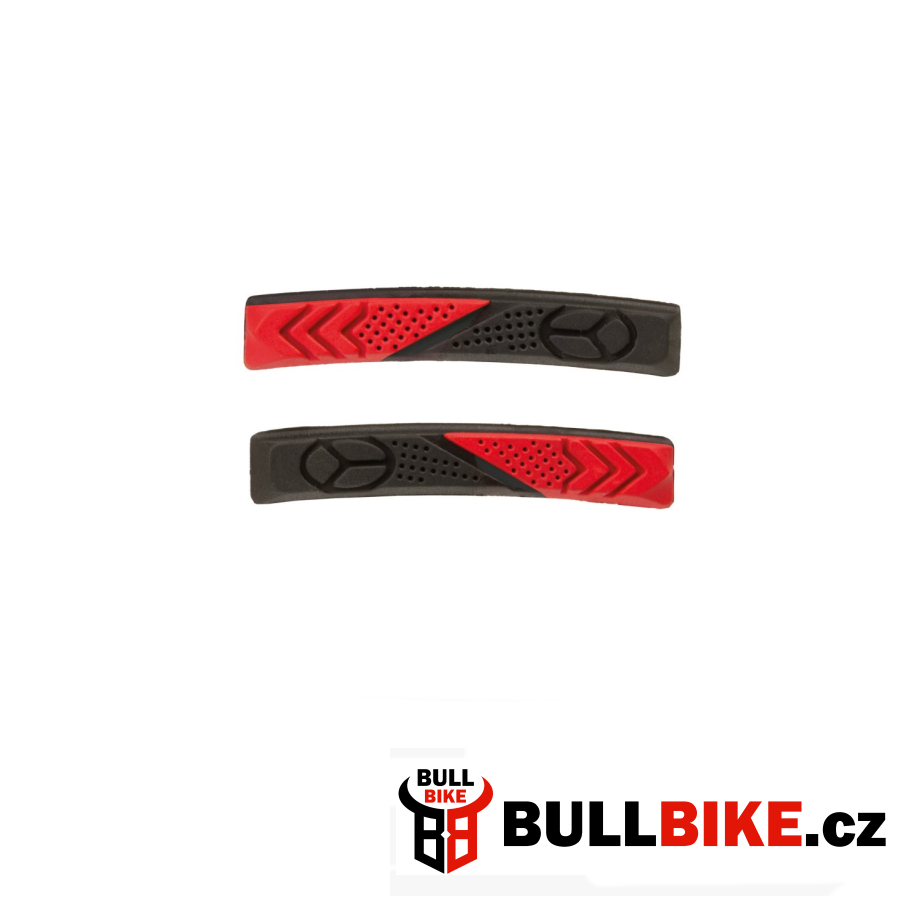 Špalíky M-Wave MTB šroub 72mm černo-červené