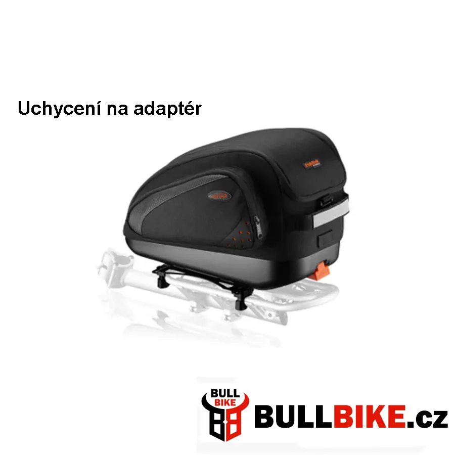 Brašna na nosič IBERA PakRak Commuter Multimount Expandable IB-BA19